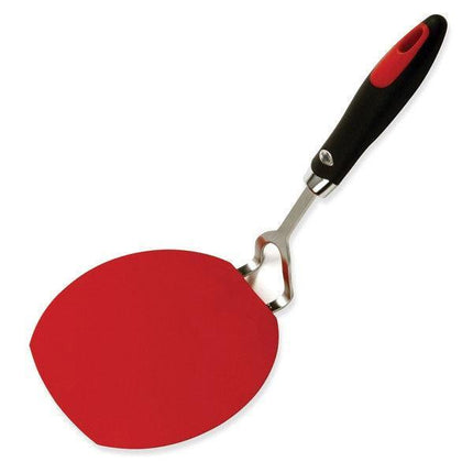 Grip-EZ Flexible Pancake Turner with red nylon head and black comfort grip handle