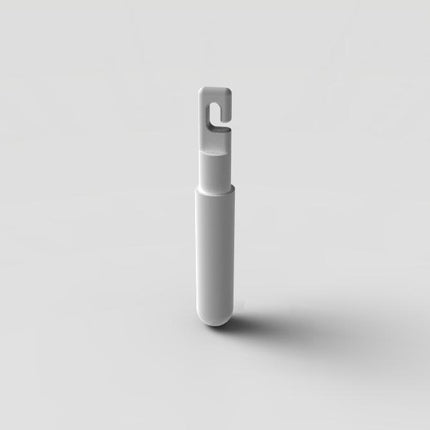 Hook On Pencil Tip (Ambutech) designed for low vision, ideal for two-point touch technique, 0.5" diameter.