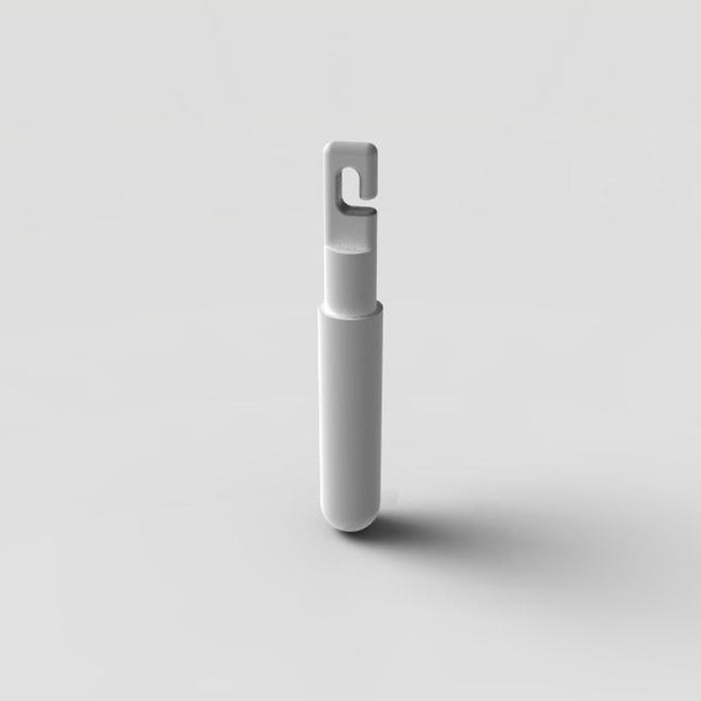 Hook On Pencil Tip (Ambutech) designed for low vision, ideal for two-point touch technique, 0.5" diameter.