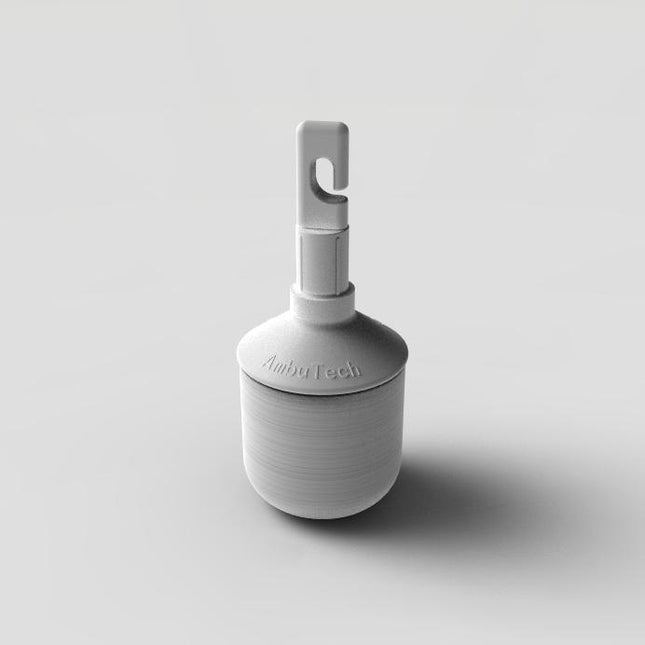 Hook On Roller Marshmallow Tip by Ambutech, featuring a durable cylindrical design for improved performance.
