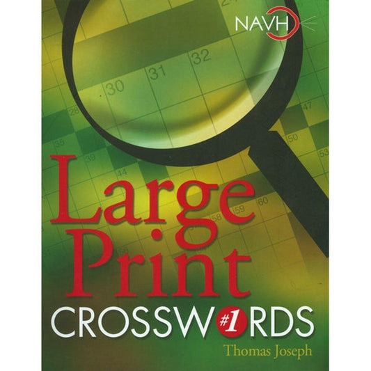 Large Print Crossword Puzzle The Low Vision Store