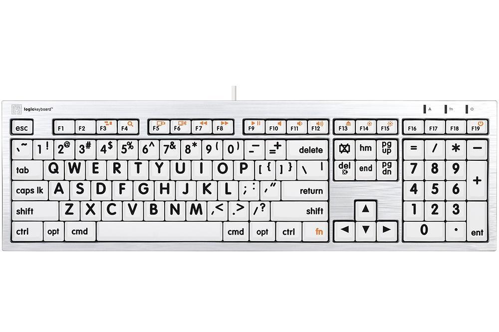Large Print - Low Vision Apple Keyboard - The Low Vision Store