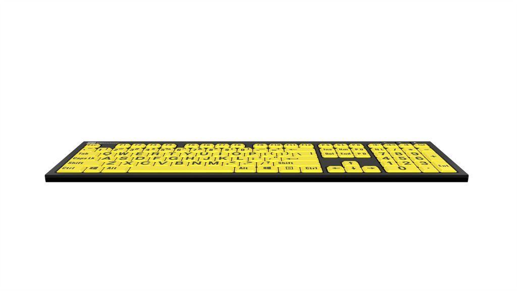 Large Print PC Low Vision Keyboard - The Low Vision Store