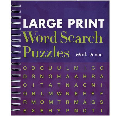 Large Print Word Search Puzzles - The Low Vision Store