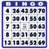 Low Vision Bingo Cards Set of 10 - The Low Vision Store