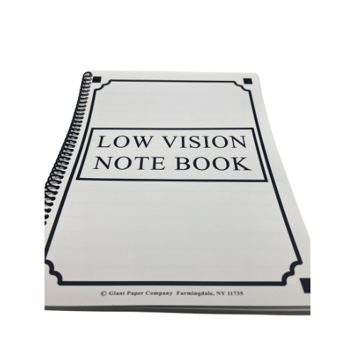 Low Vision Notebook - The Low Vision Store