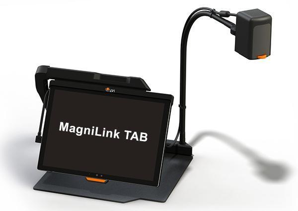 MagniLink TAB tablet solution for distance viewing with high performance and user-friendly design.