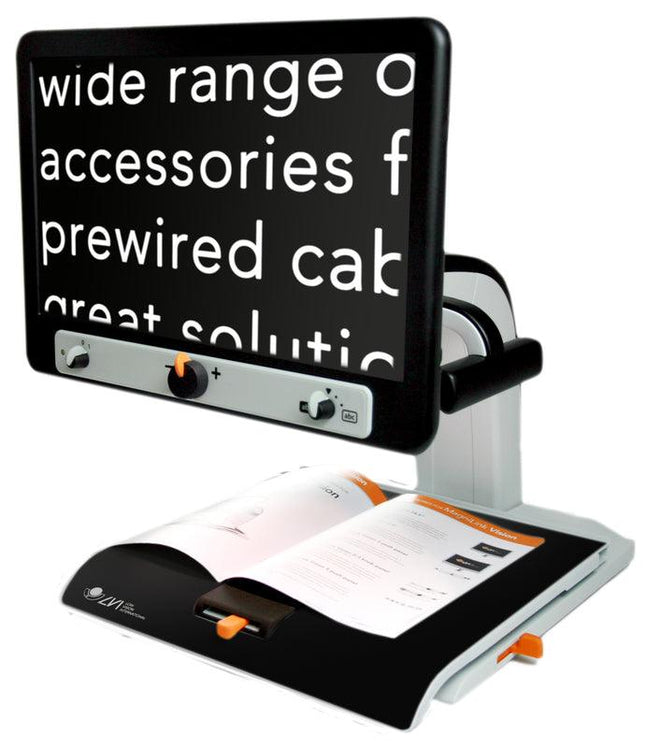 MagniLink Vision TTS text to speech video magnifier with large display and reading features