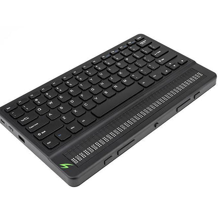 Mantis Q40 Braille Display with built-in applications for accessibility and productivity.
