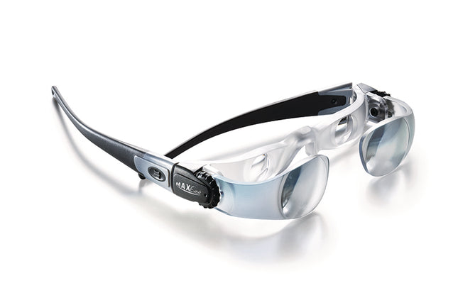 Eschenbach MaxEvent Glasses, hands-free magnifying glasses 2.1x for clear, hands-free low vision viewing.