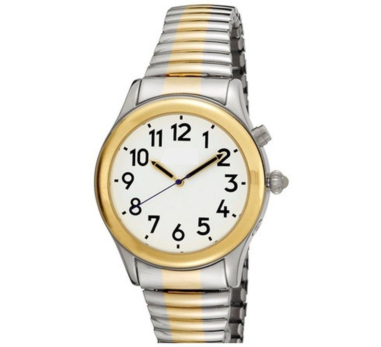 Men's two toned Talking Watch - The Low Vision Store