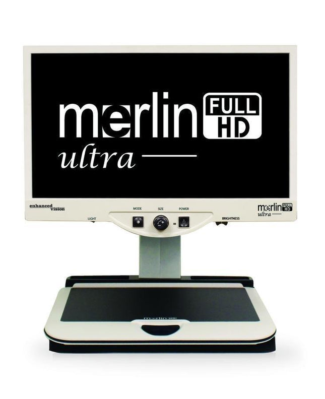 Merlin 24" ultra with Full HD camera, a top full HD video magnifier for clear images.