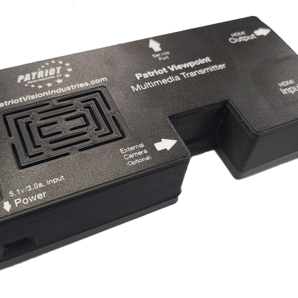 Patriot Viewpoint multimedia transmitter, a part of hands-free magnification device technology.
