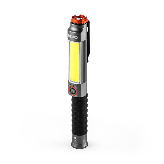 nebo big larry magnum cob magnetic led flashlight worklight NEBO Big Larry 3 Work Light – 600 Lumen Magnetic Flashlight