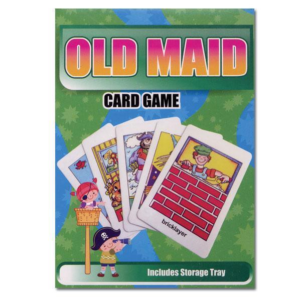 Old Maid Flash Card Matching Game - Braille, featuring educational design and oversized cards for fun learning.