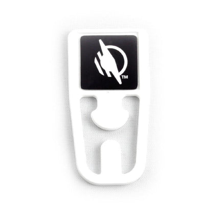 On-metal WayClip plastic clip featuring NFC tag for organizing with NFC plastic clips for organization - 25 Pack.