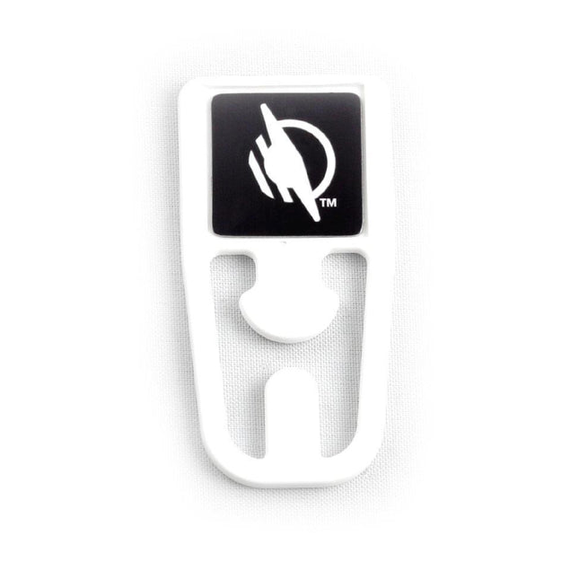 On-metal WayClip plastic clip featuring NFC tag for organizing with NFC plastic clips for organization - 25 Pack.