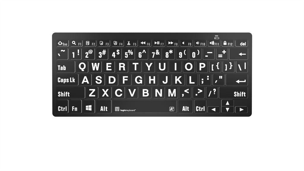 PC Large Print Mini - Bluetooth Keyboard - The Low Vision Store