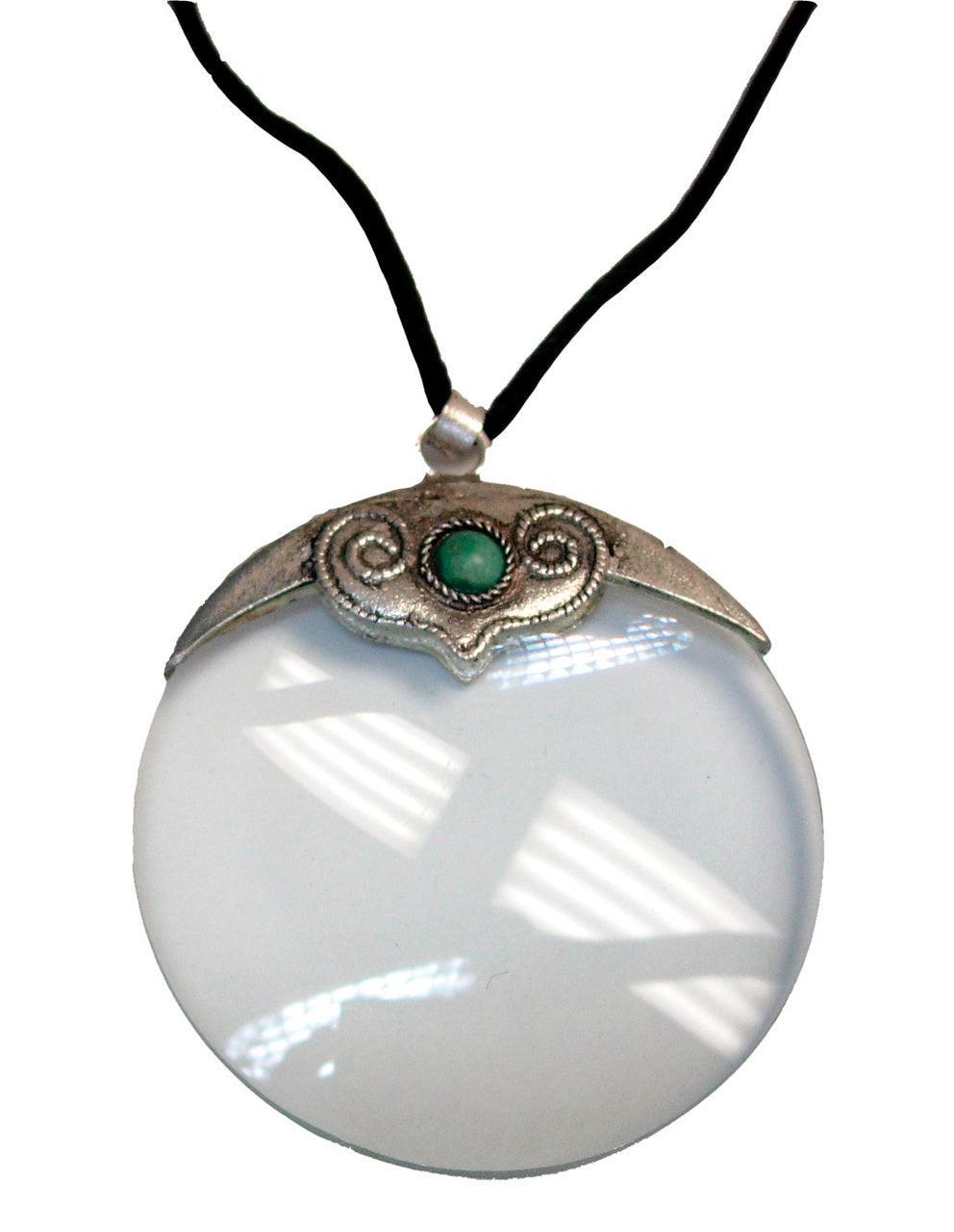 Pendant 4X Magnifier with Stone - The Low Vision Store