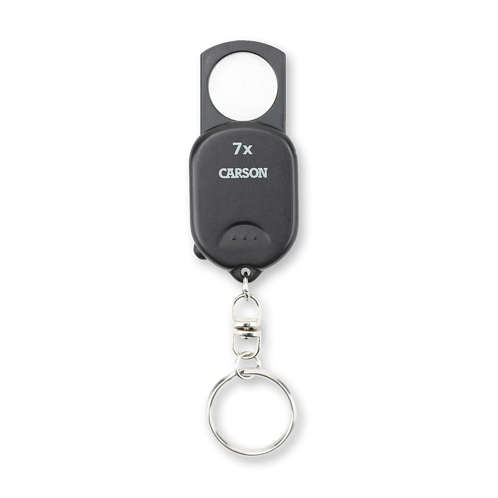 Pop - Up Retractable 7x Keychain Magnifier - The Low Vision Store