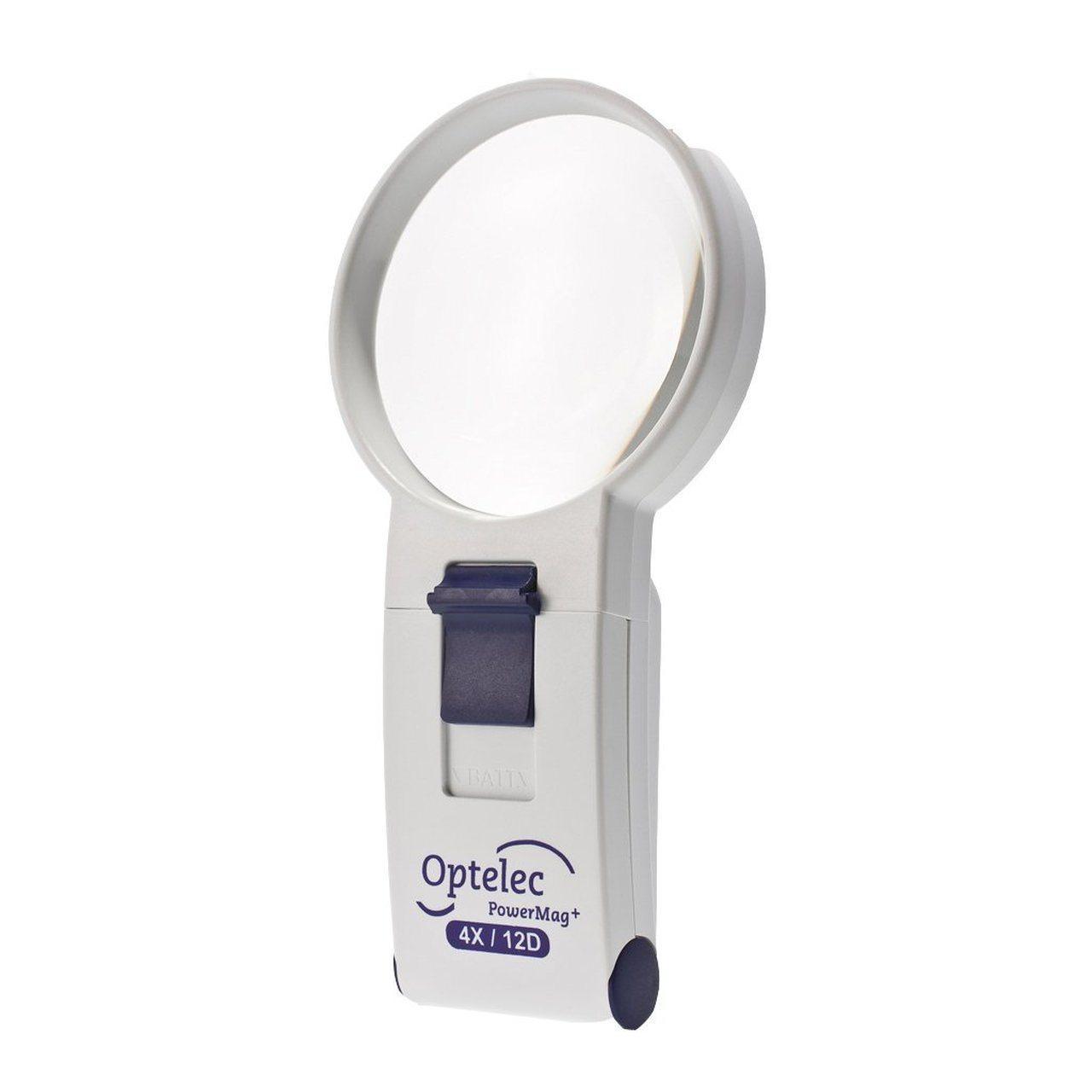 Power Mag 4X LED Handheld Magnifier - The Low Vision Store