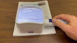 3x Stand Magnifier with Light – LED Lighted Hands-Free Magnifying Glass