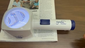 4x Stand Magnifier with Light – LED Hands-Free Magnifying Glass