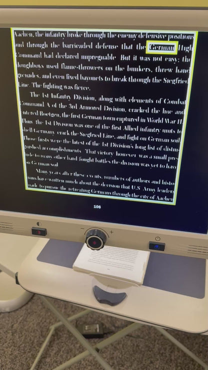 Used Merlin HD Elite Text to Speech Video Magnifier
