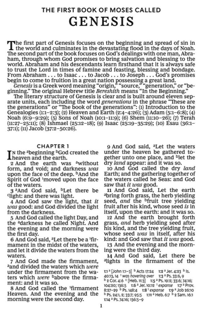 Large Print Bible - Red Letter Edition with Study