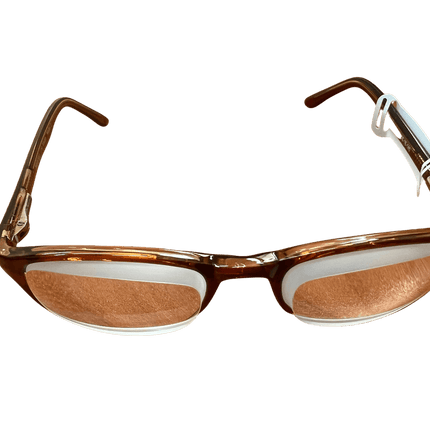 Prismatic Spectacle Glasses featuring spring hinges and no nose piece in stylish design.