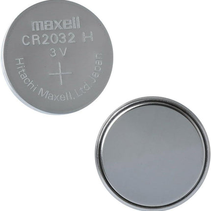 Maxell CR 2032 3V Lithium battery for talking key chain clock batteries replacement.