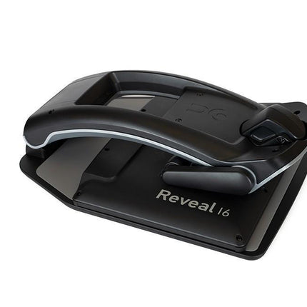 Reveal 16 Full HD digital video magnifier with ergonomic design and adjustable features.