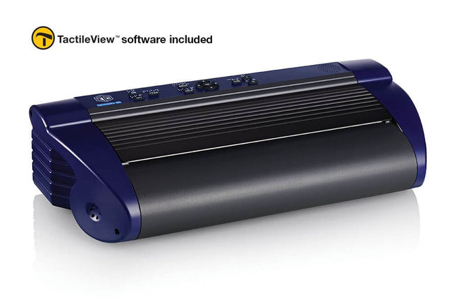 Juliet 120 braille embosser with TactileView software for high-quality Braille documents.
