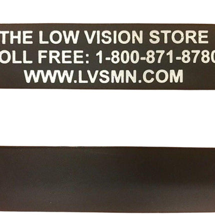 Signature Guide for low vision, sturdy plastic tool to assist visually impaired users.