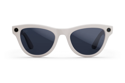Ray-Ban|Meta Skyler - Gen 2 Standard Shiny Chalk Grey Frame with Transition
