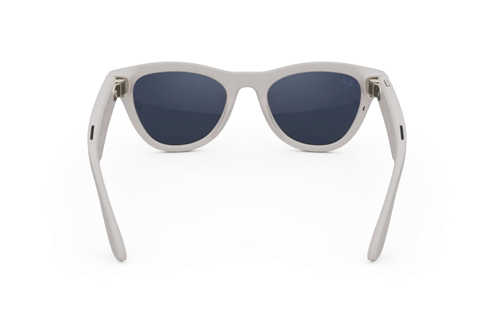 Ray-Ban|Meta Skyler - Gen 2 Standard Shiny Chalk Grey Frame with Transition