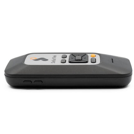 StellarTrek AI-powered OCR assistant device with tactile buttons and sleek design for digital navigation.