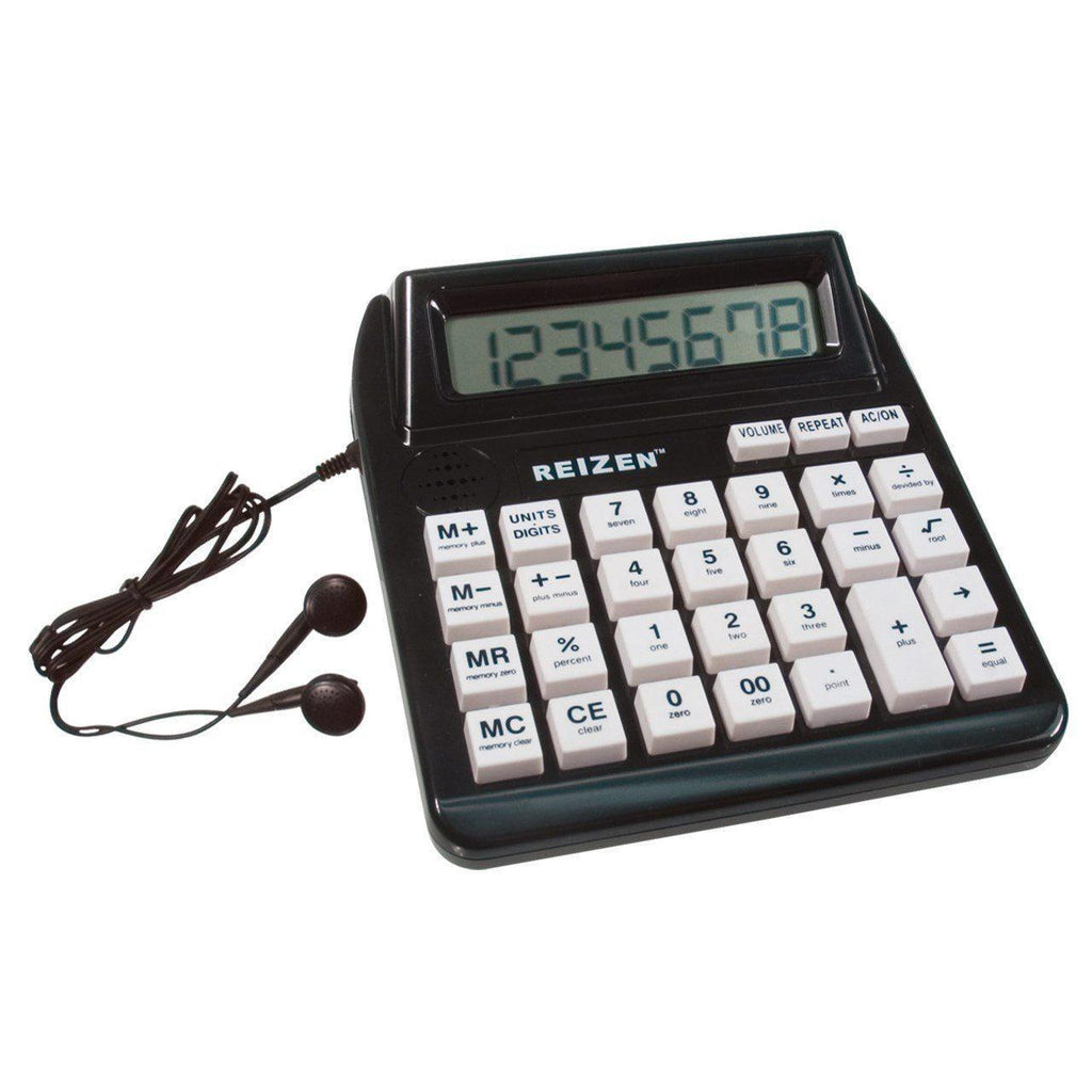 Talking Calculator with Repeat Key - English - The Low Vision Store