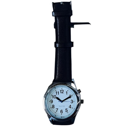 Talking Men's Watch Black band - The Low Vision Store