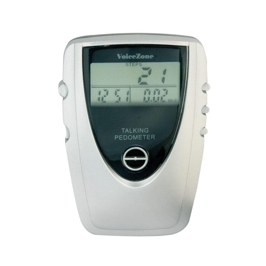 Talking Pedometer with Alarm - The Low Vision Store