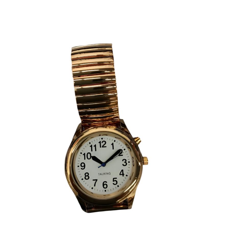 Talking Women's Watch Gold - The Low Vision Store