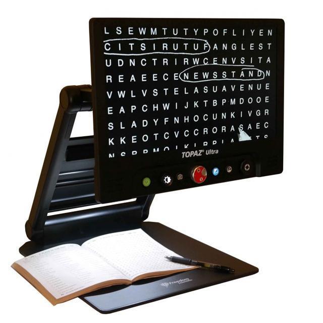 Topaz Ultra 17" Portable Video Magnifier - The Low Vision Store