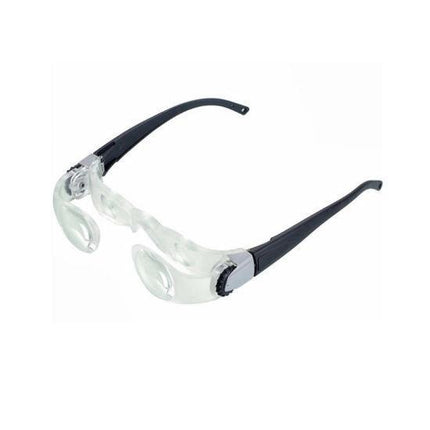 TV watching glasses with magnification designed for enhanced clarity and focus while watching shows.