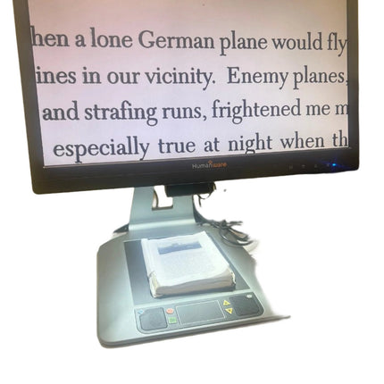 Used HumanWare Prodigi Video Magnifier w/OCR - The Low Vision Store