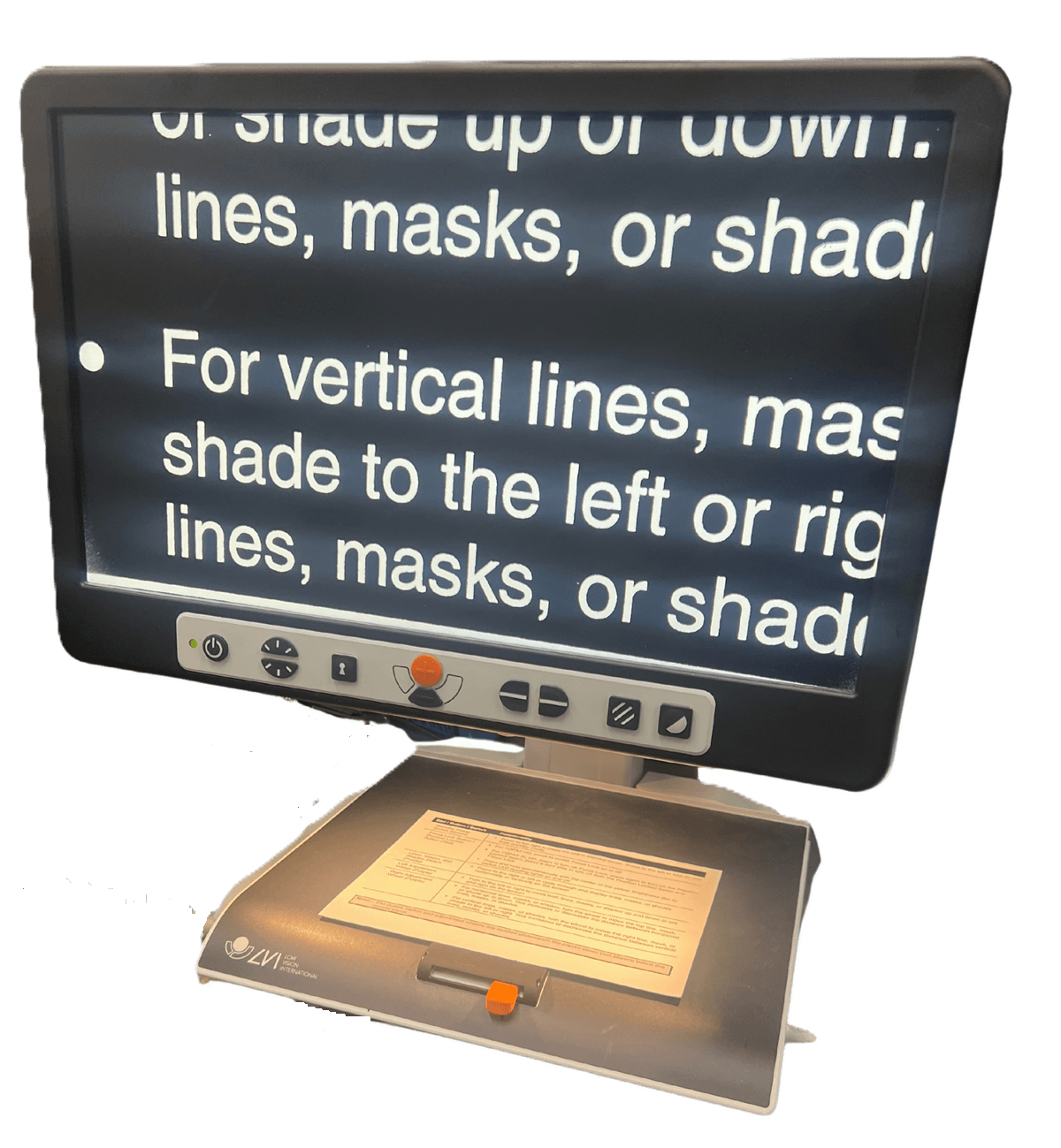 Used MagniLink Vision Low Vision Video Magnifier Visual Aid