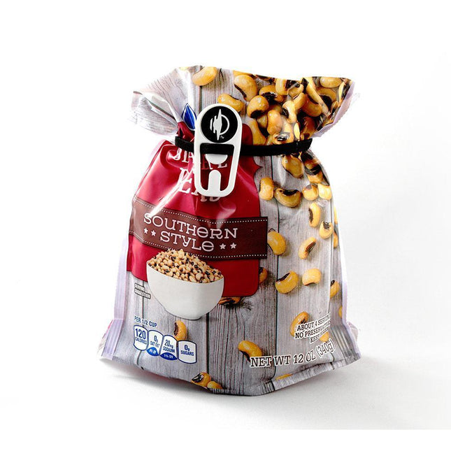 Southern Style popcorn bag with NFC tag plastic clips for easy sealing and freshness.