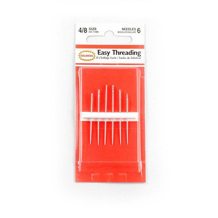 WayAround laundry tagging kit includes self-threading needles for easy sewing adjustments.