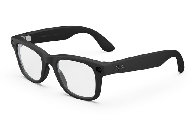 Ray-Ban Meta smart glasses designed for accessibility and hands-free communication.