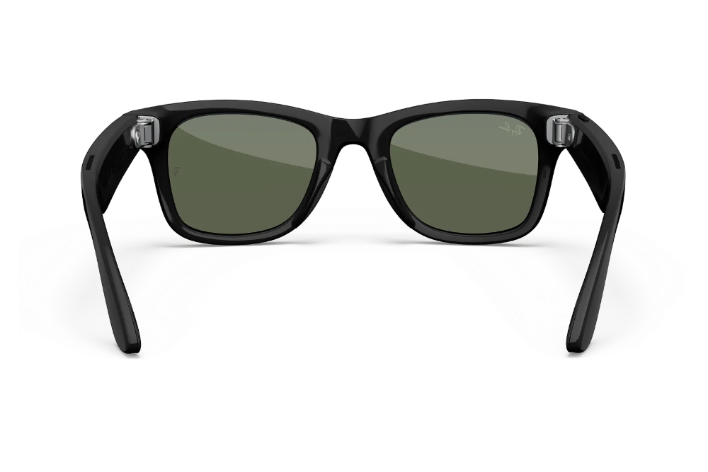 Ray-Ban|Meta Wayfarer - Gen 2 Standard Black Frame with G-15 green lenses