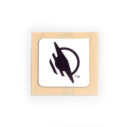 Wireless WayTag stickers design featuring the WayTag logo on a square sticker.